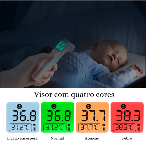 TERMÔMETRO DIGITAL INFRAVERMELHO ELERA