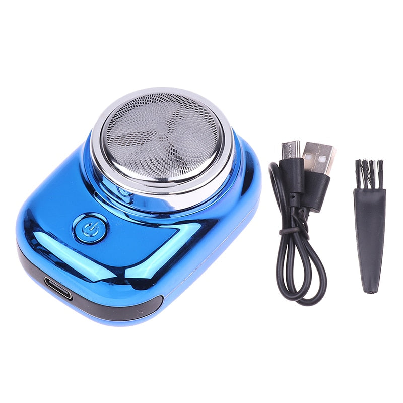 MINI BARBEADOR ELÉTRICO USB PORTÁTIL